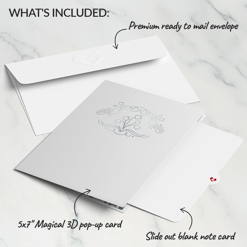 Lily of the Valley Pop-Up Card