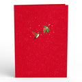 Winter Hummingbird Pop-Up Card