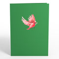 Cardinal Birdhouse Pop-Up Card
