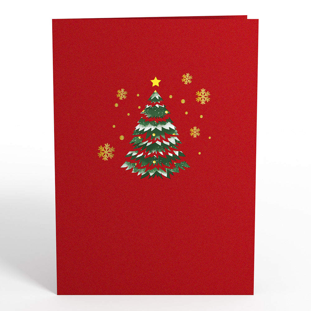 Classic Christmas Truck Pop-Up Card