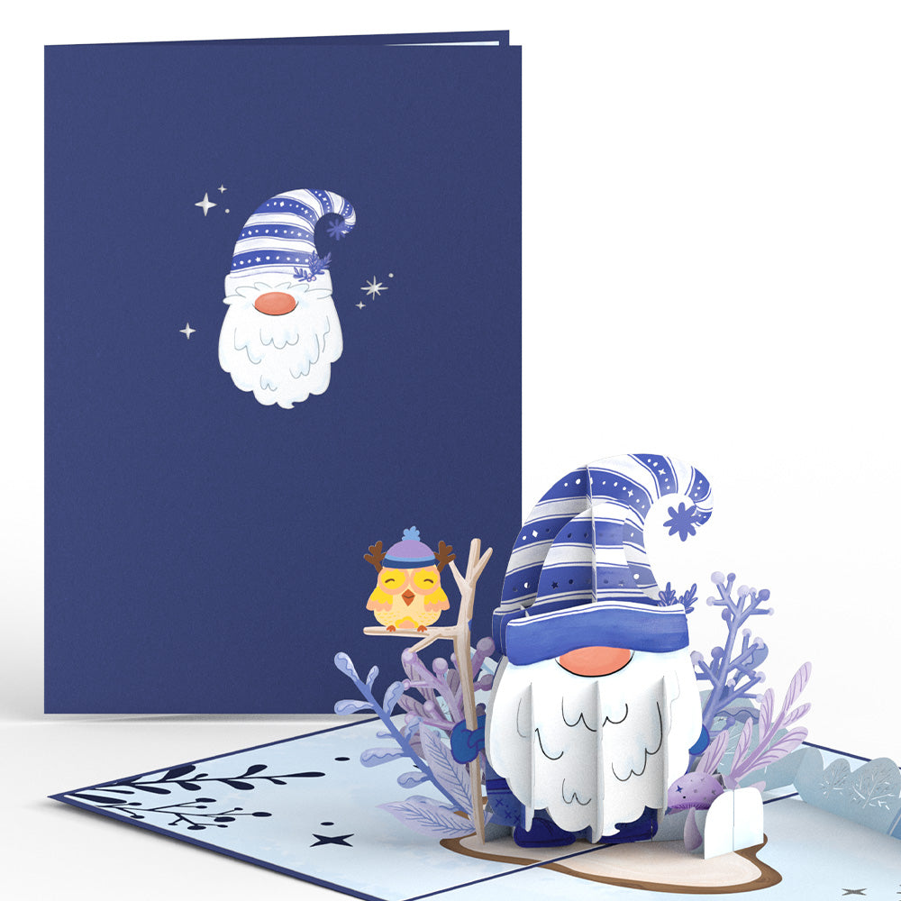 Winter Gnome Pop-Up Card