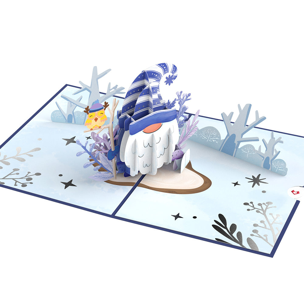 Winter Gnome Pop-Up Card