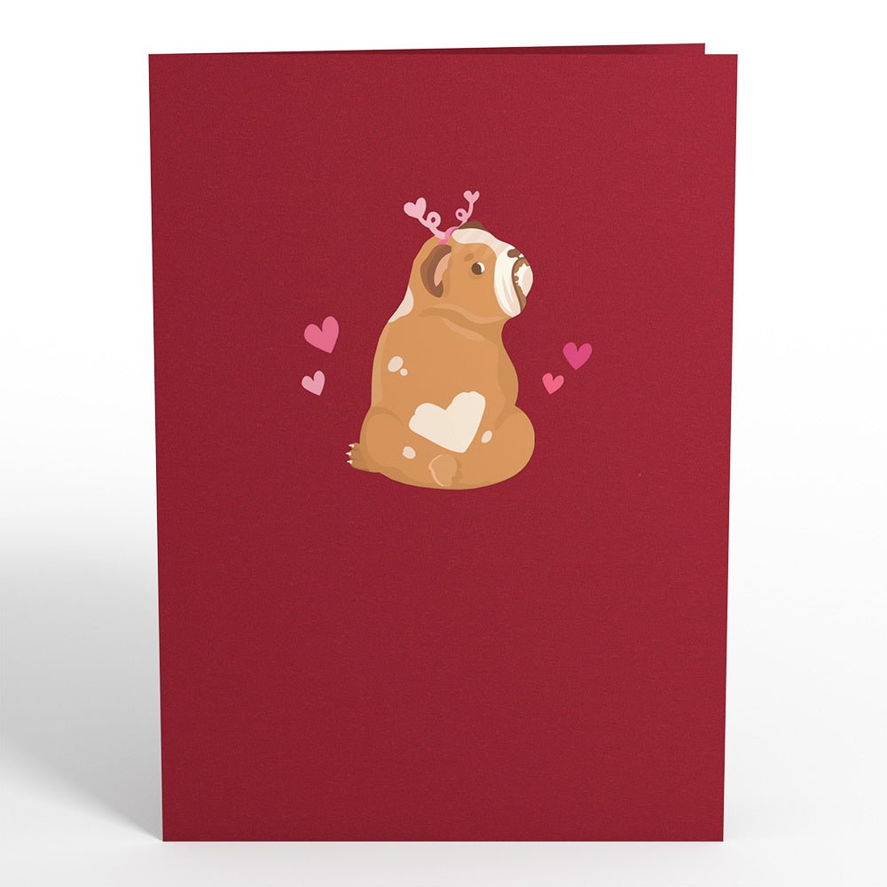 Love Dog Pop-Up Card