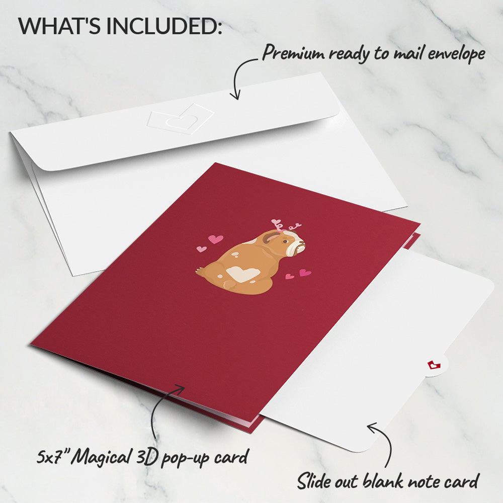 Love Dog Pop-Up Card