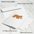 Spring Bear Basket Pop-Up Card