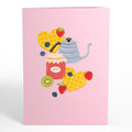 Sweet Heart Waffles Pop-Up Card