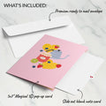 Sweet Heart Waffles Pop-Up Card