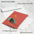 Mischievous Cat Pop-Up Card