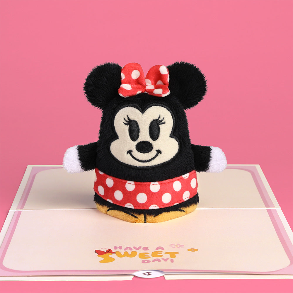 Disney's Minnie Mouse 'Have a Sweet Day' Plushpop Card