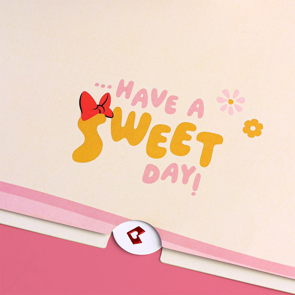 Disney's Minnie Mouse 'Have a Sweet Day' Plushpop Card