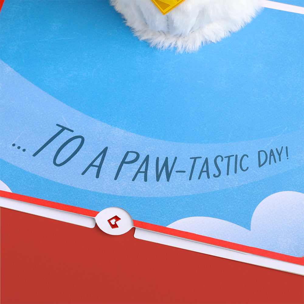 Superman™ Krypto™ 'Paw-tastic Day' Plushpop Card