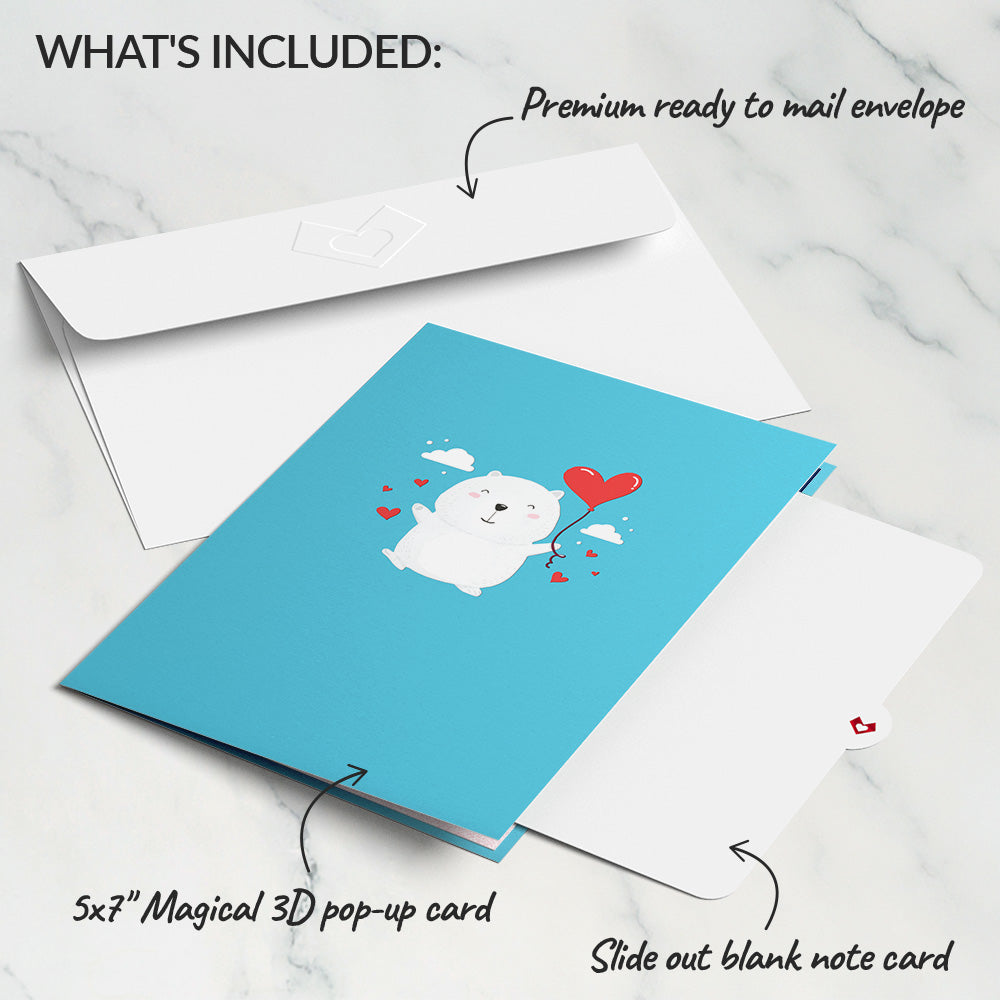 Love Bear Pop-Up Card