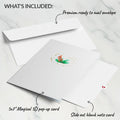 Festive Winter Candle Pop-Up Card