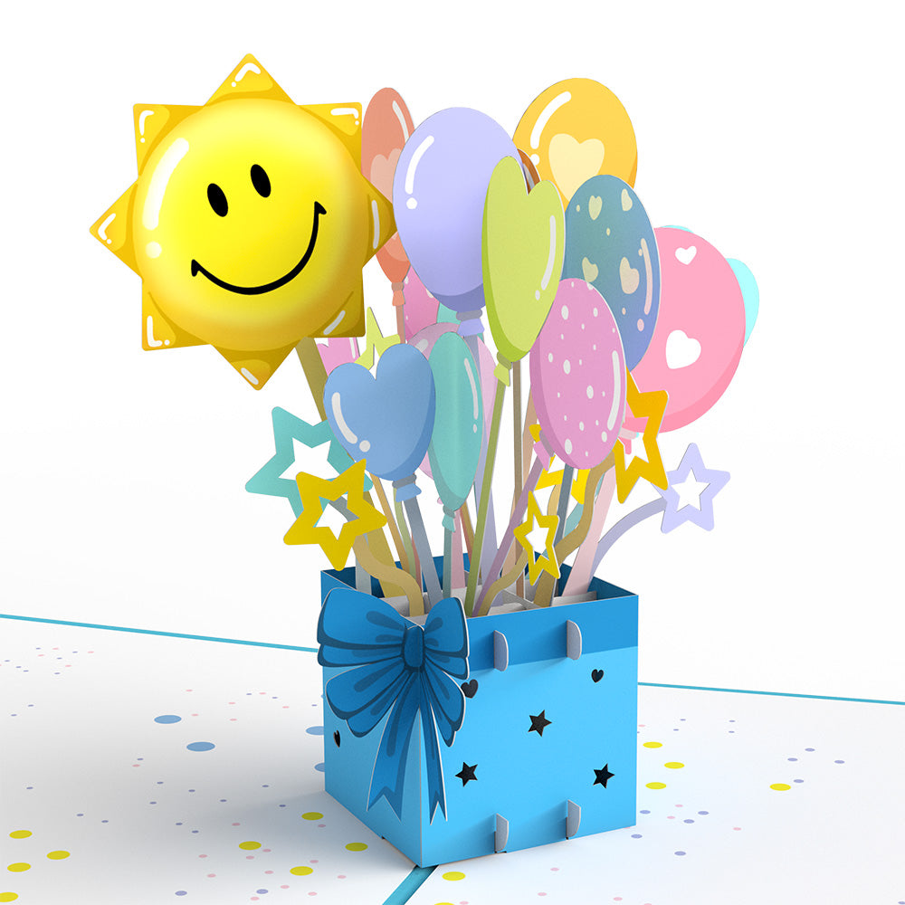 Balloon Box Pop-Up Card