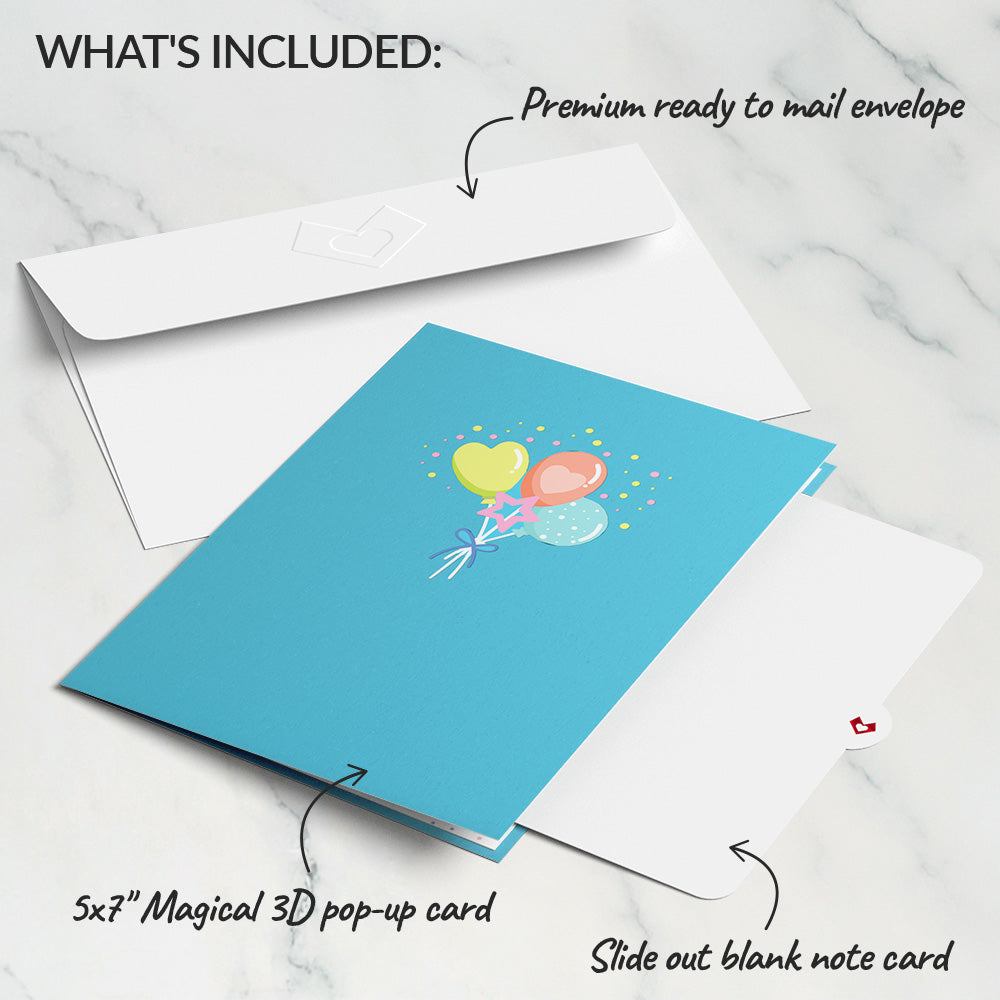Balloon Box Pop-Up Card