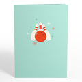Retro Bowling Pop-Up Card