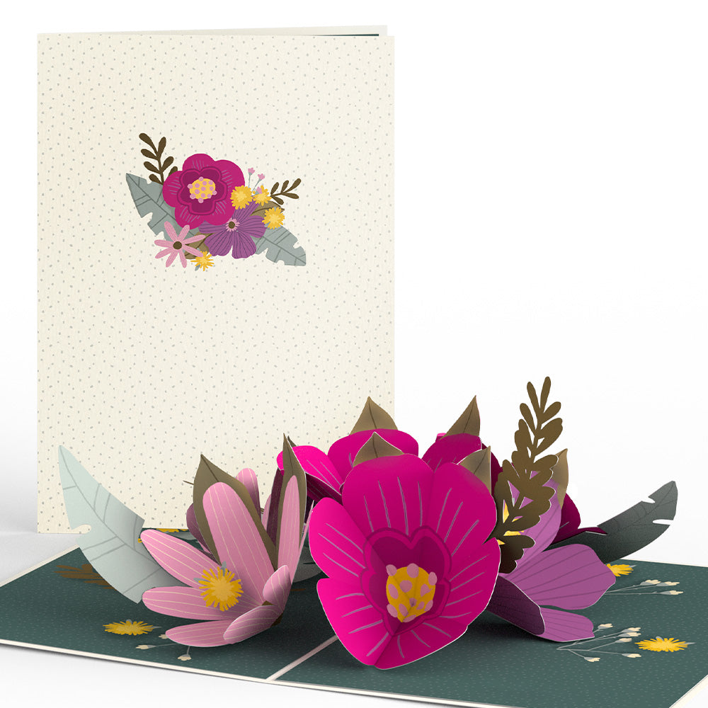 Sweet Florals Pop-Up Card