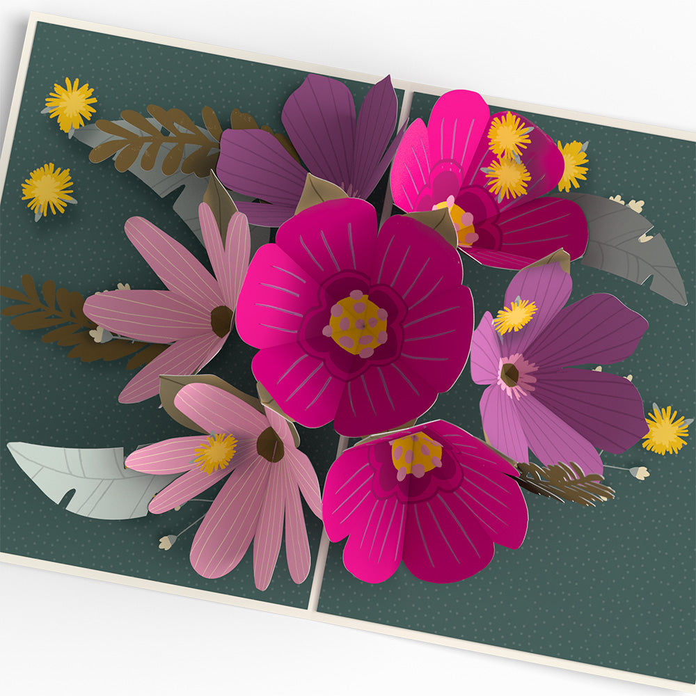 Sweet Florals Pop-Up Card