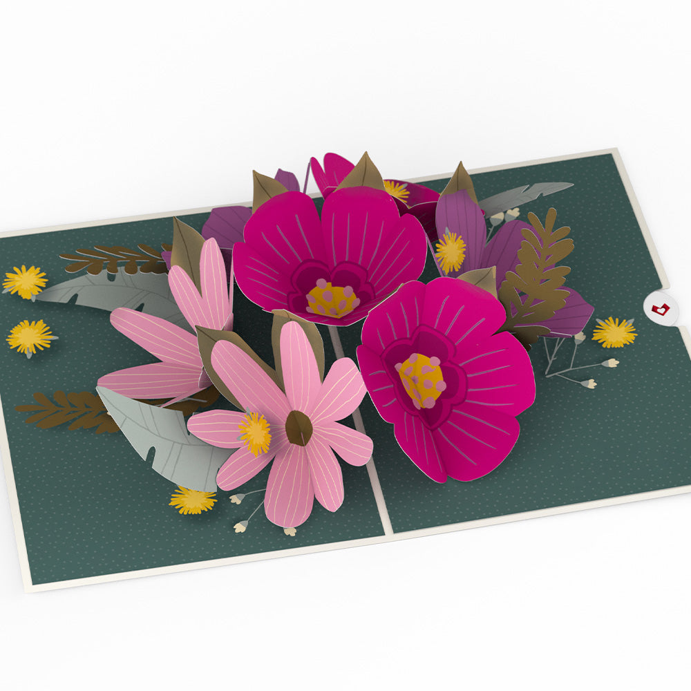 Sweet Florals Pop-Up Card