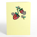 Sweet Strawberries Suncatcher Card
