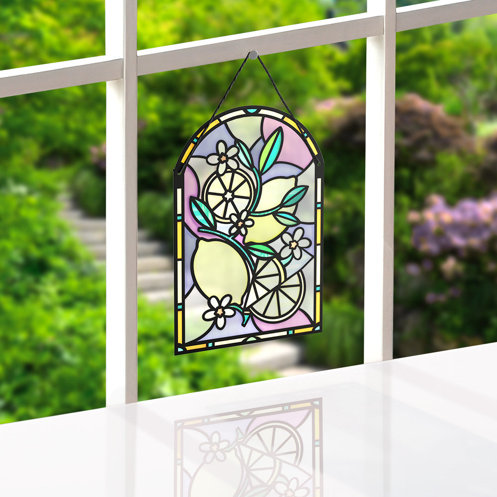 Sunny Lemons Suncatcher Card