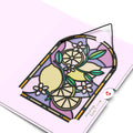 Sunny Lemons Suncatcher Card