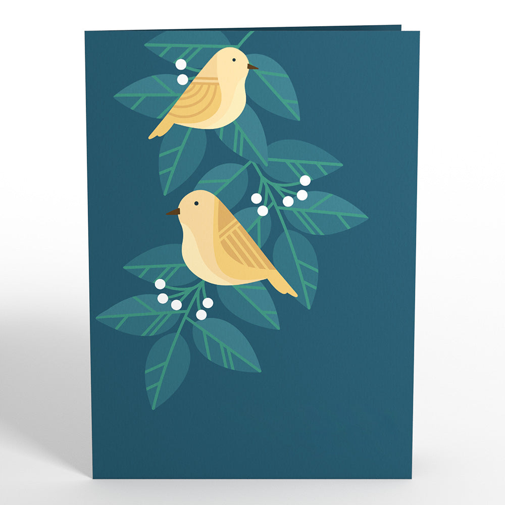 Joyful Yellow Warbler Pop-Up Card