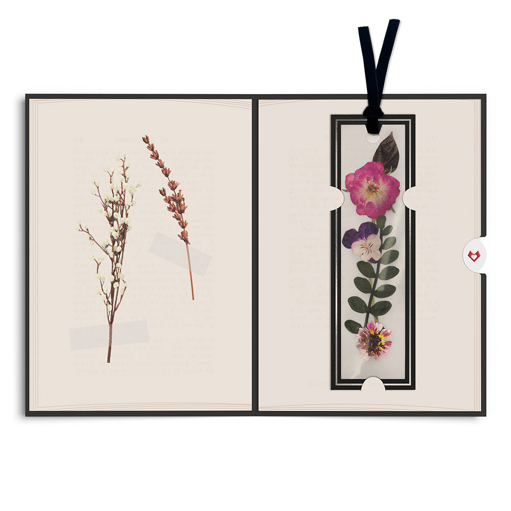 Novel Day Petal Pressed™ Bookmark Card