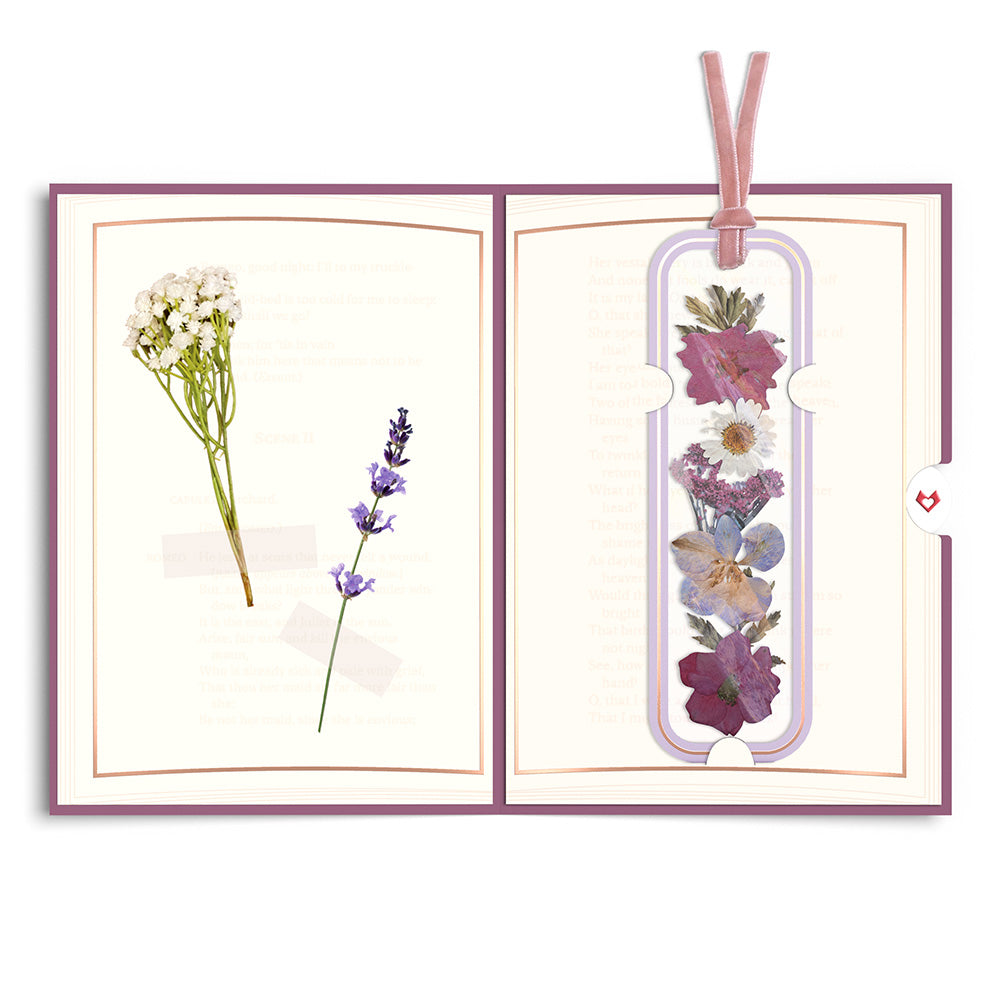 Our Story Petal Pressed™ Bookmark Card