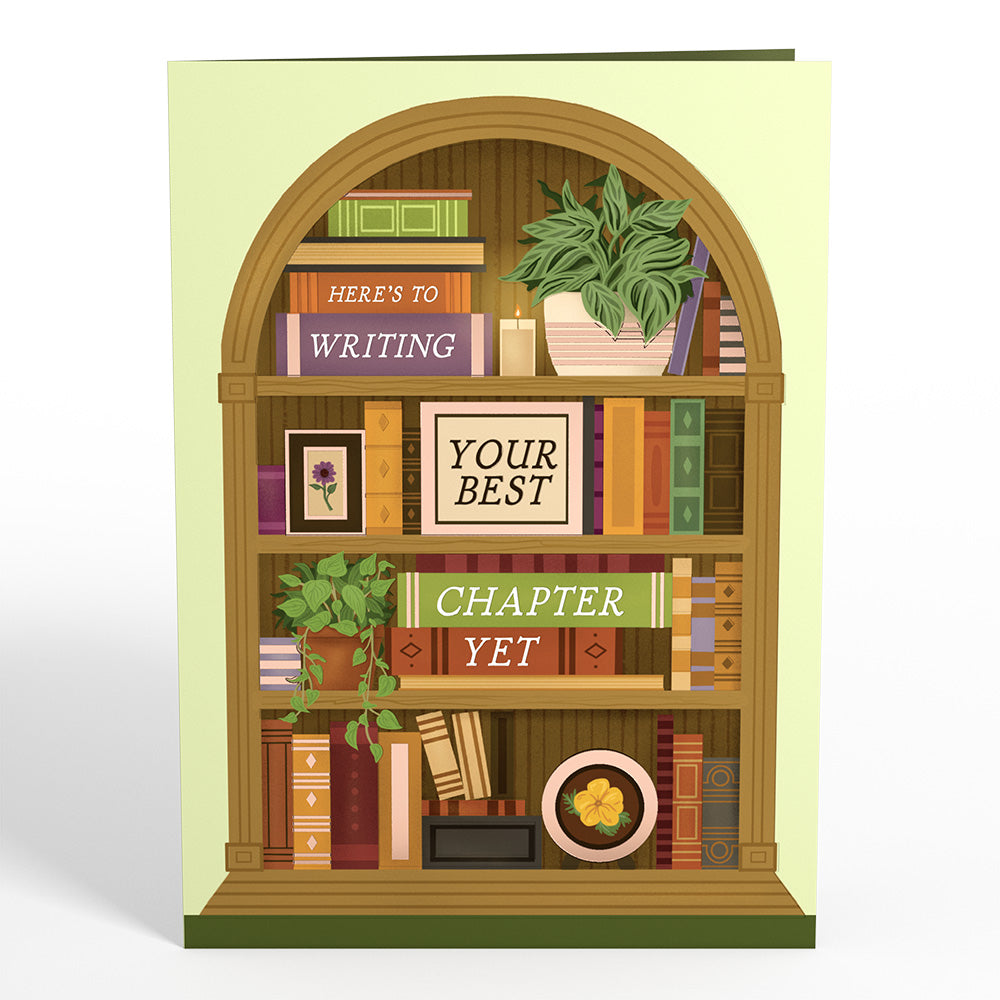 Best Chapter Yet Petal Pressed™ Bookmark Card