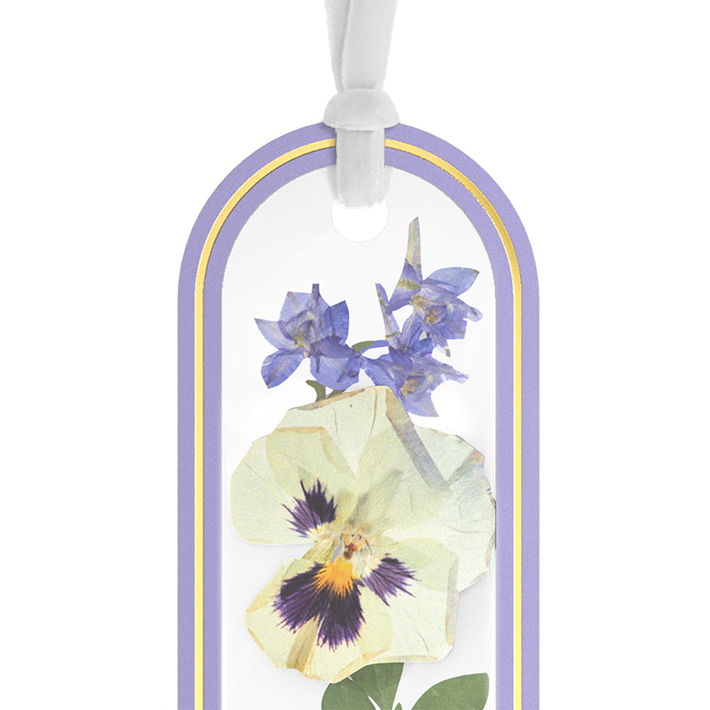 True Classic Petal Pressed™ Bookmark Card