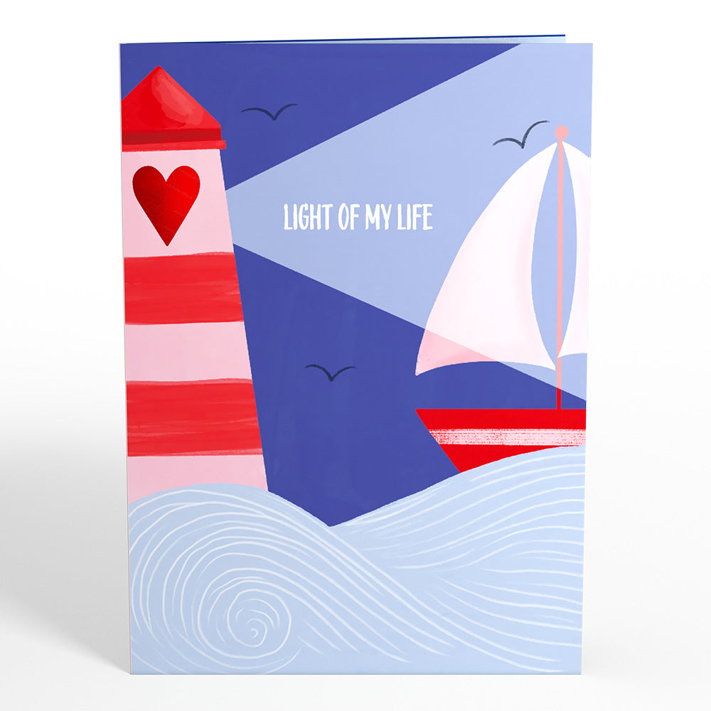 Light of My Life Light-Up Pop-Up Card