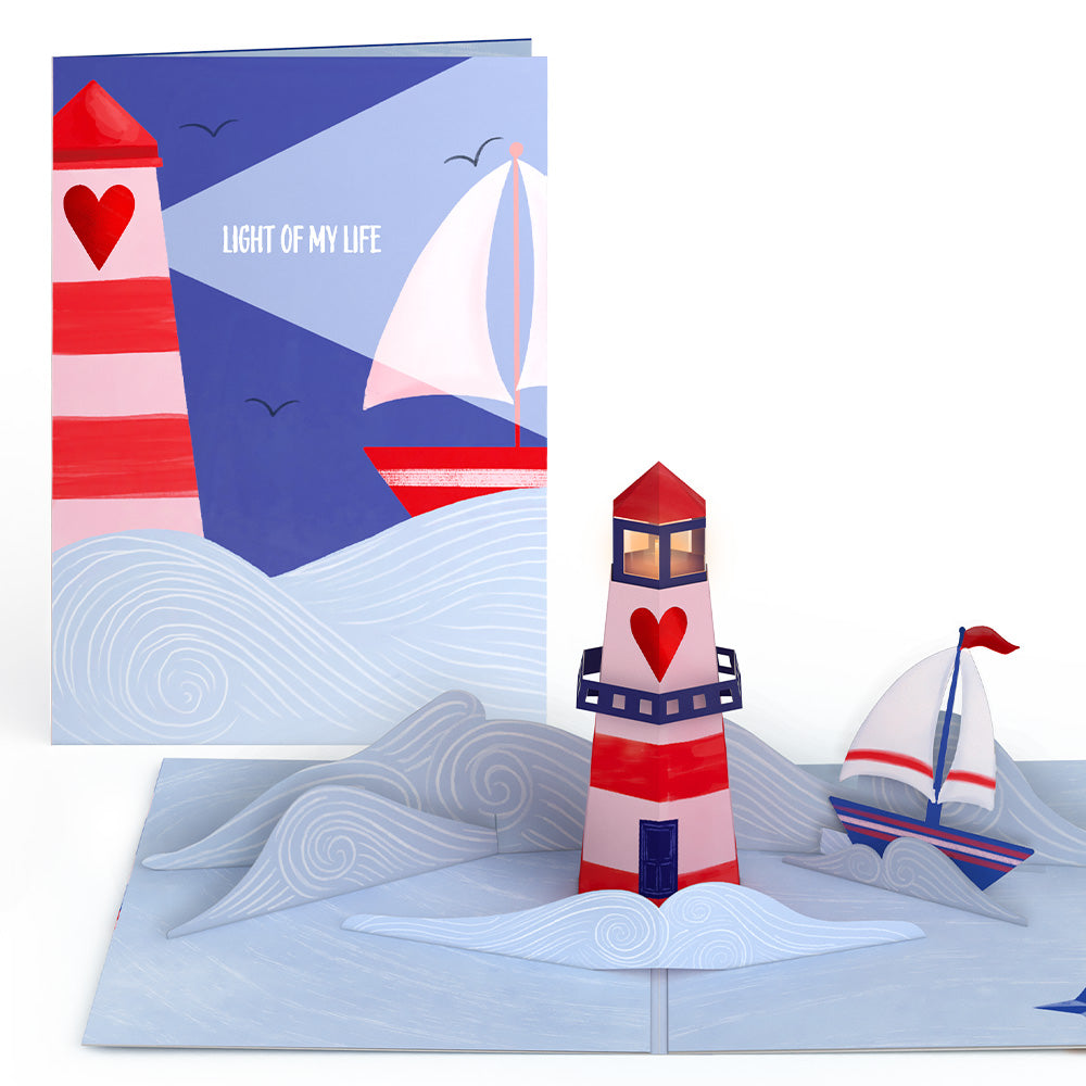 Light of My Life Light-Up Pop-Up Card