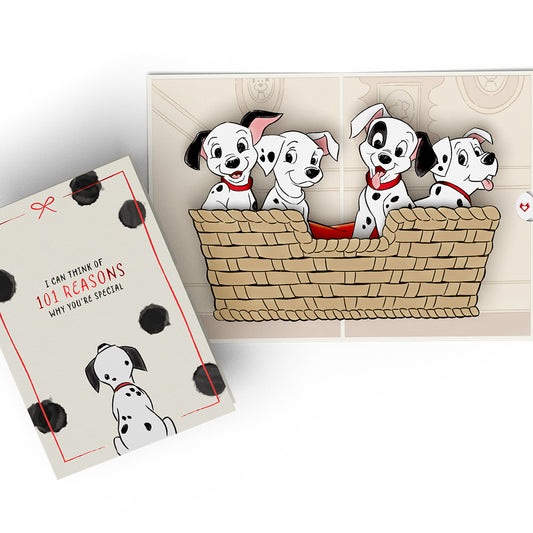 Disney's 101 Dalmatians 101 Reasons Why You're Special Pop-Up Card