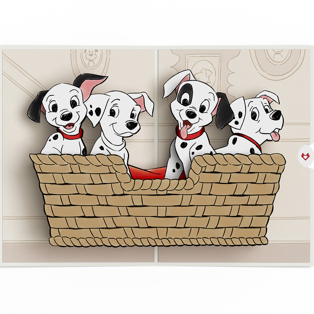 Disney's 101 Dalmatians 101 Reasons Why You're Special Pop-Up Card