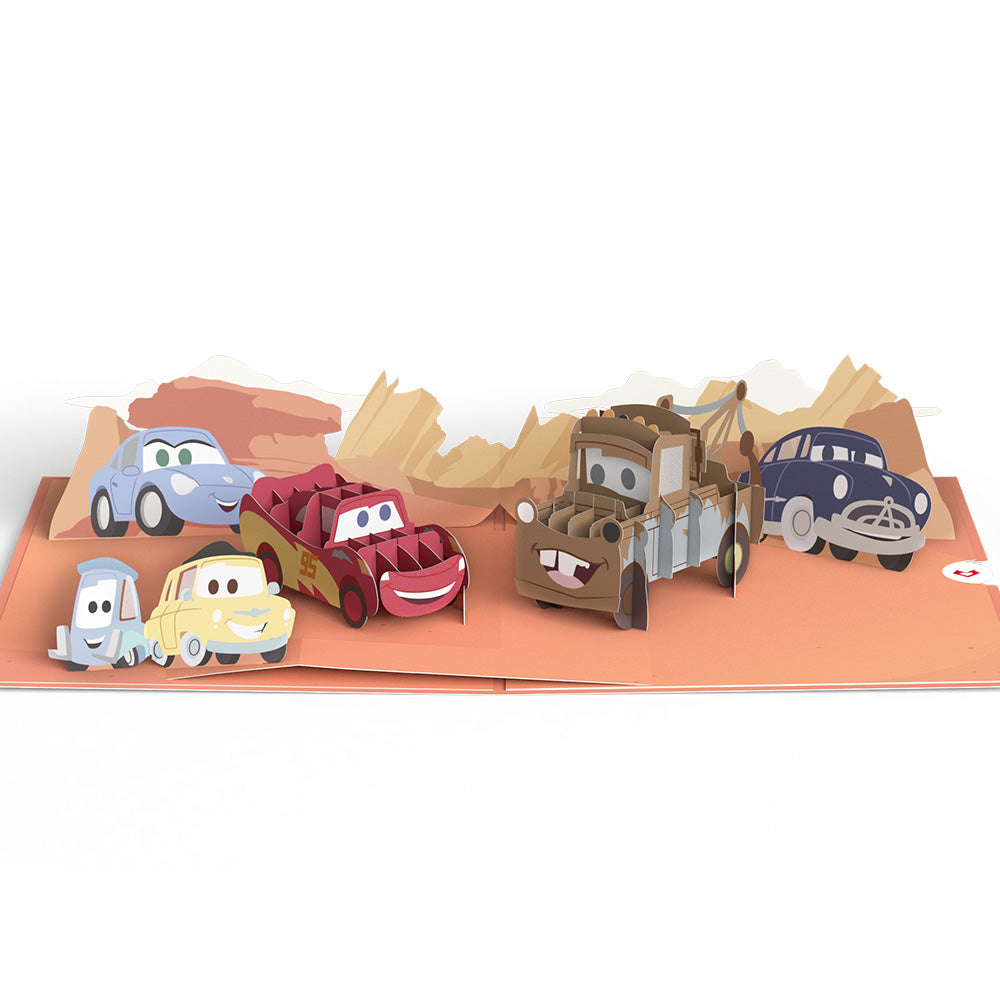 Disney and Pixar Cars Better Tow-gether Pop-Up Card