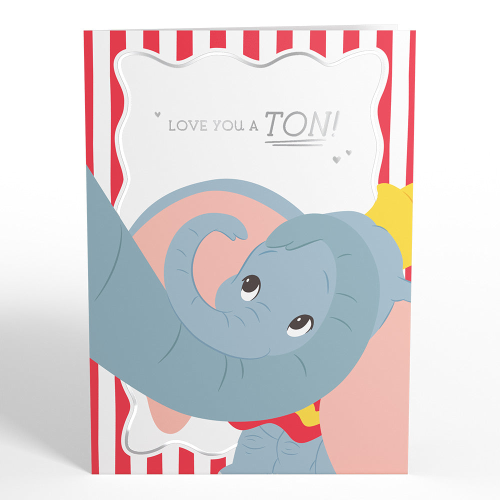 Disney's Dumbo Love You a Ton Pop-Up Card
