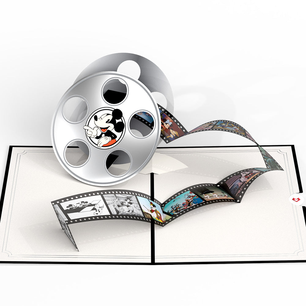 Disney's Mickey Mouse To a Reel Classic Pop-Up Card