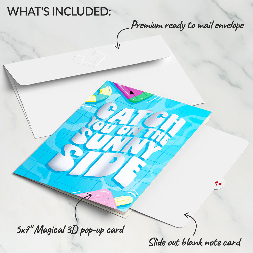Disney's Mickey Mouse Catch You on the Sunny Side Pop-Up Card