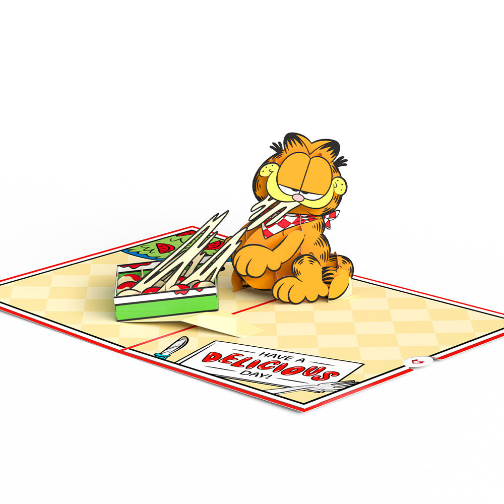 Garfield Stay Saucy Pop-Up Card