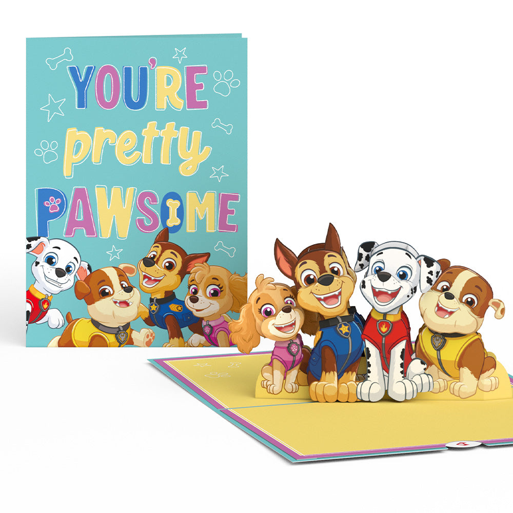 PAW Patrol You're PAWsome Pop-Up Card