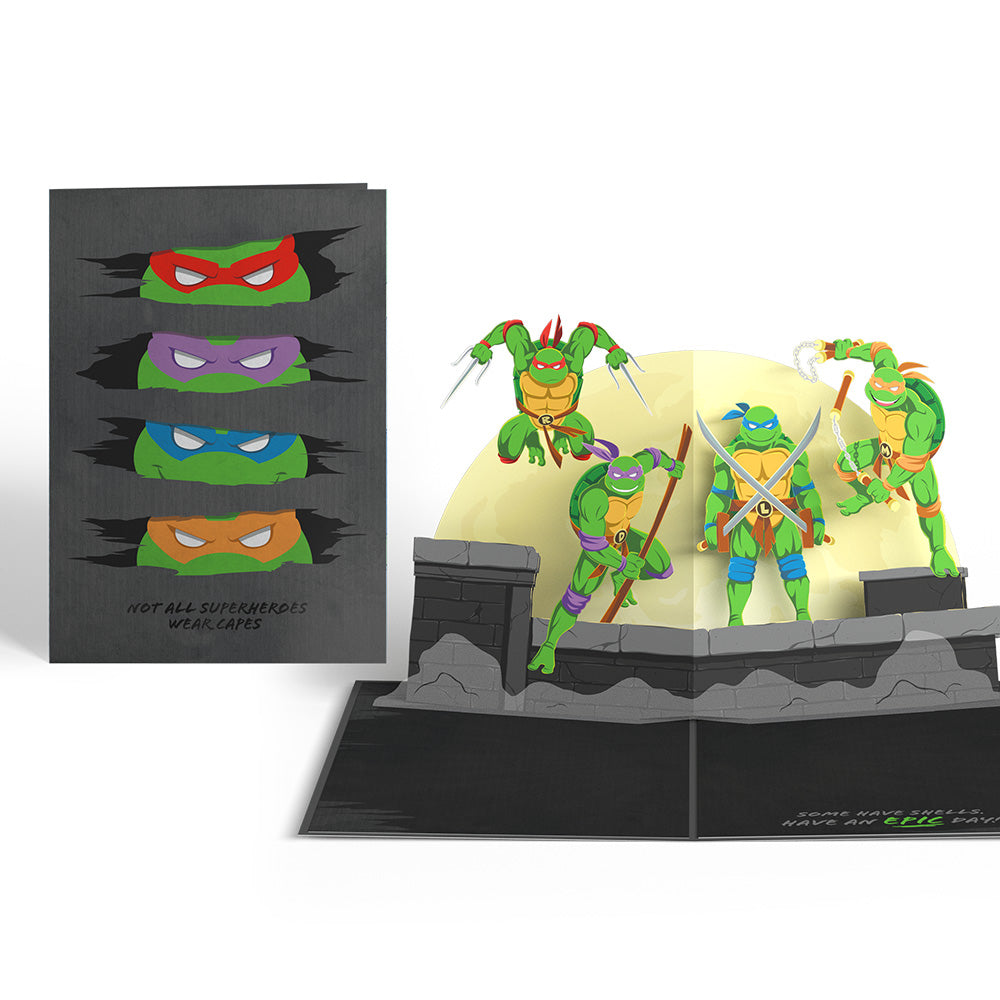 Teenage Mutant Ninja Turtles Have an Epic Day Pop-Up Card