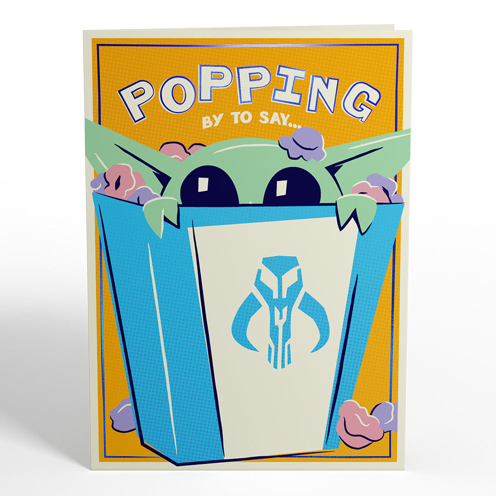 Star Wars™ The Mandalorian™ and Grogu™ The Force Is Strong with You Pop-Up Card