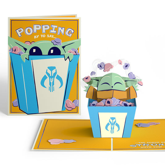 Star Wars™ The Mandalorian™ and Grogu™ The Force Is Strong with You Pop-Up Card