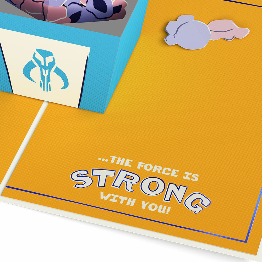 Star Wars™ The Mandalorian™ and Grogu™ The Force Is Strong with You Pop-Up Card