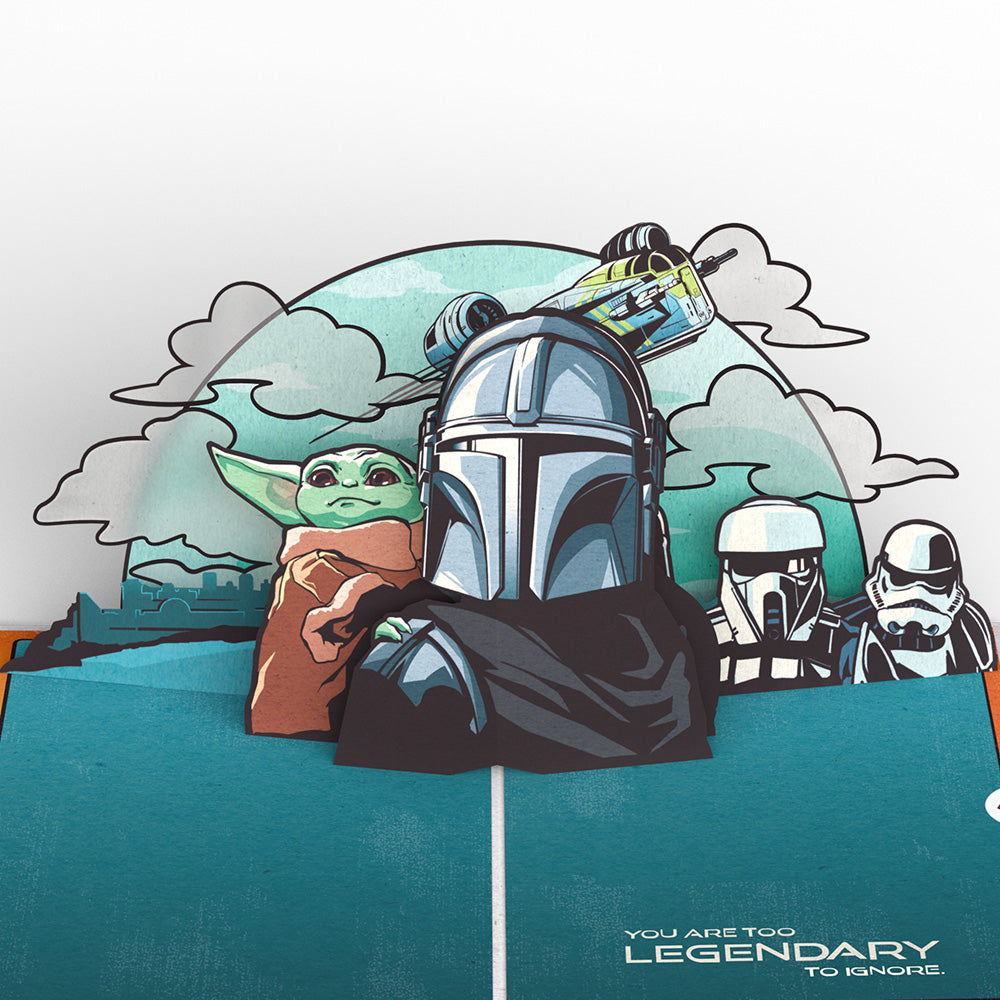 Star Wars™ The Mandalorian™ and Grogu™ Most Wanted Pop-Up Card