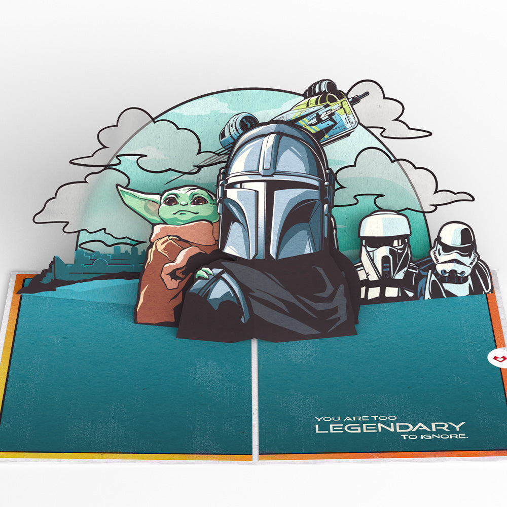Star Wars™ The Mandalorian™ and Grogu™ Most Wanted Pop-Up Card