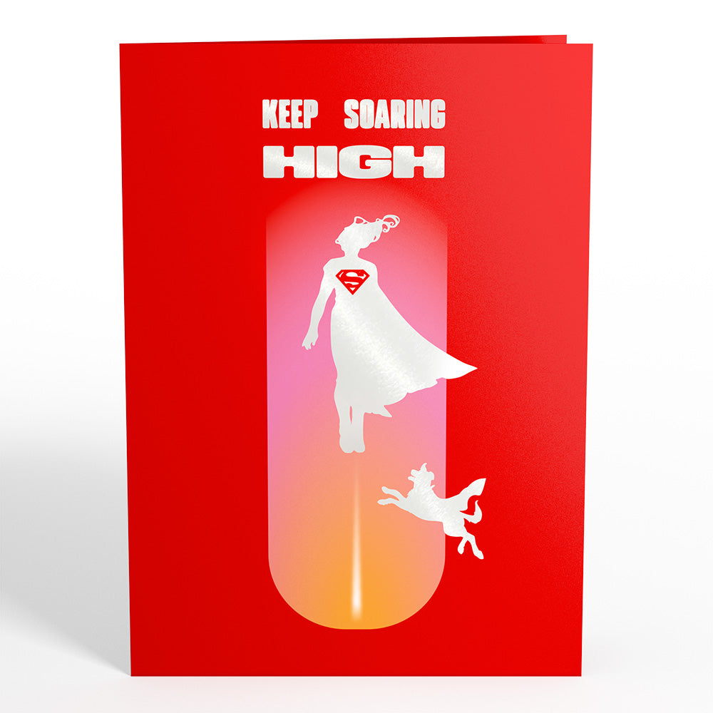 Supergirl™ Keep Soaring High Pop-Up Card