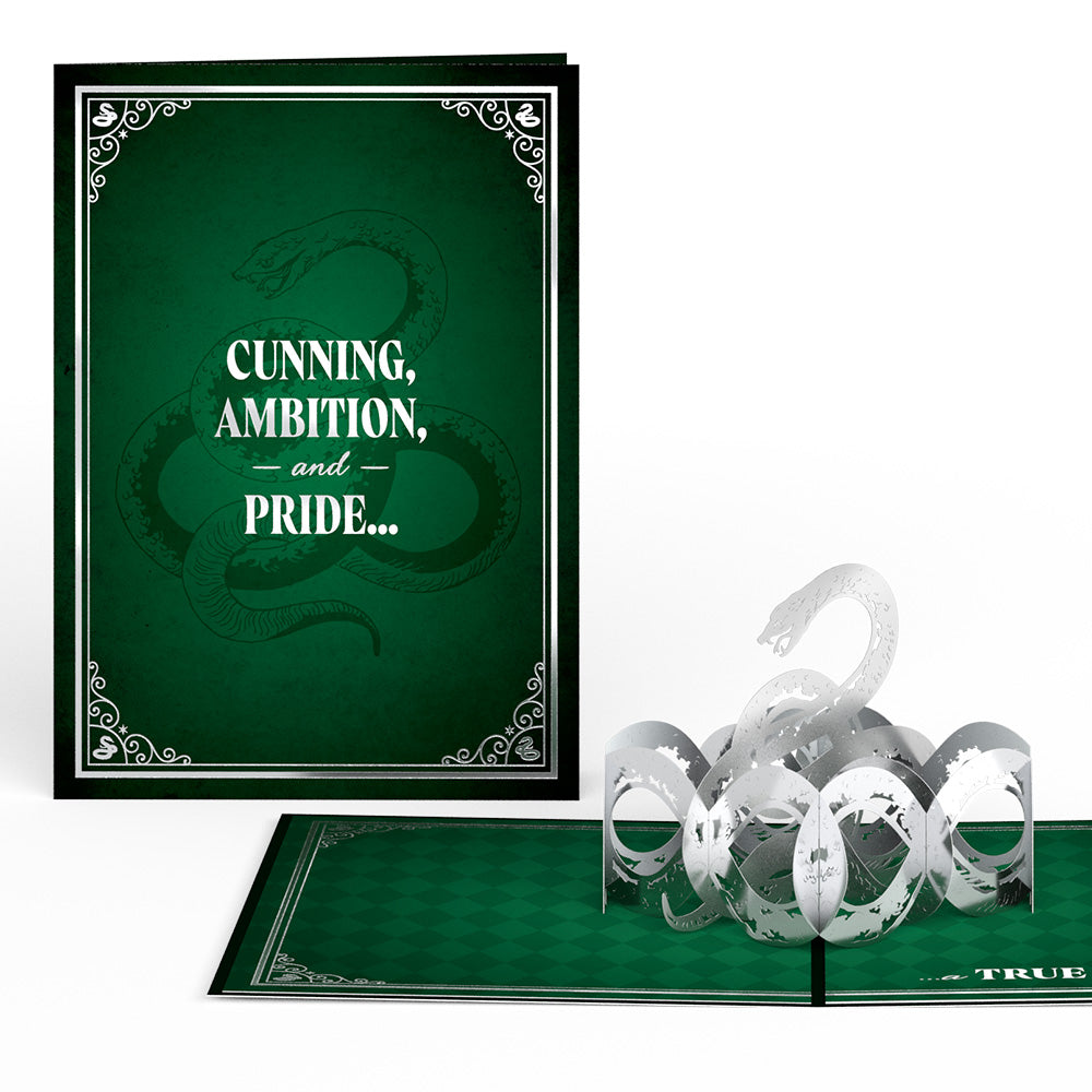 Harry Potter™ Slytherin™ House Pride Pop-Up Card