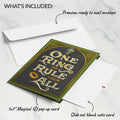 The Lord of the Rings: The Fellowship of the Ring™ One Ring to Rule Them All Pop-Up Card
